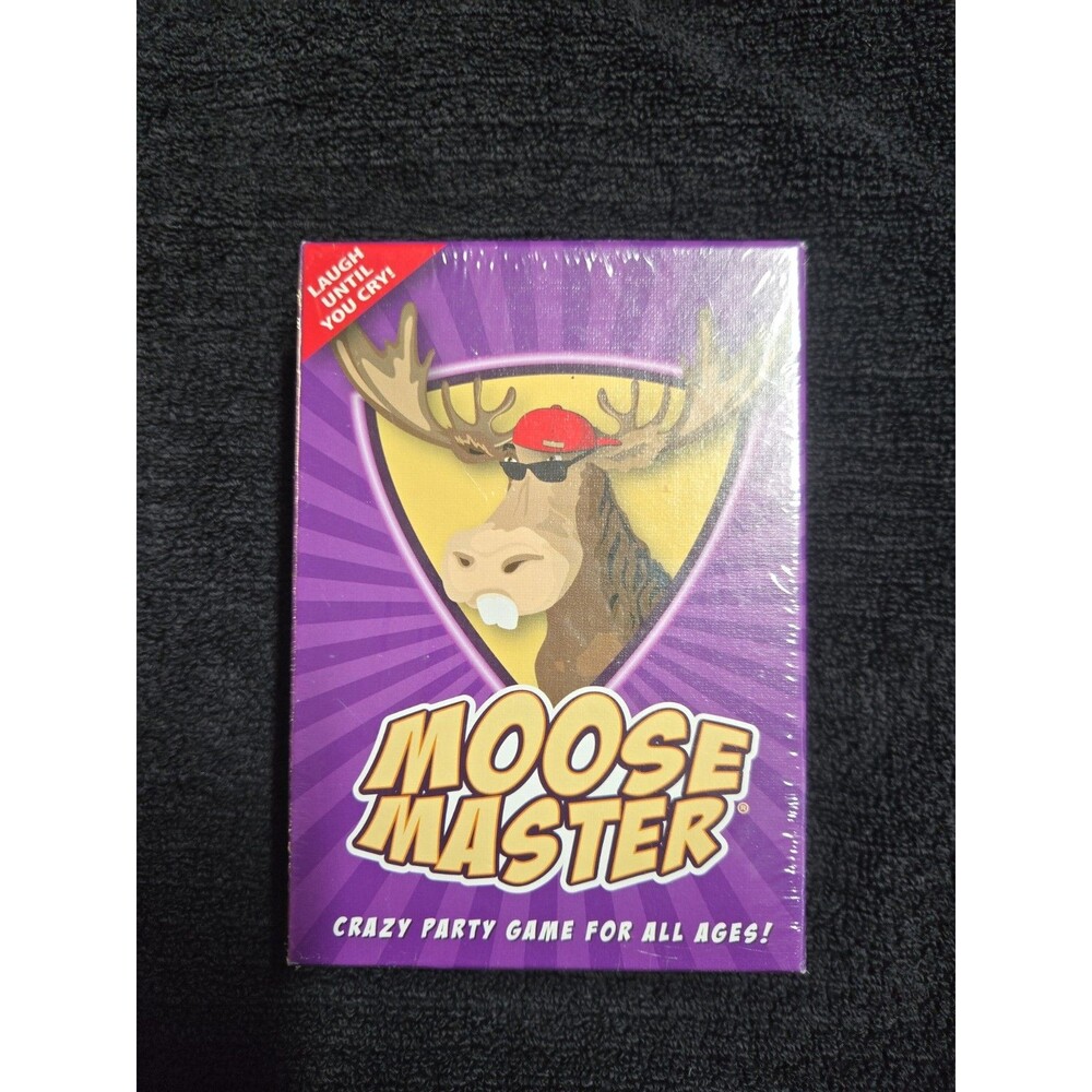 Moose Master Crazy Party Game For All Ages Card Game Boomer Games SEALED CARDS